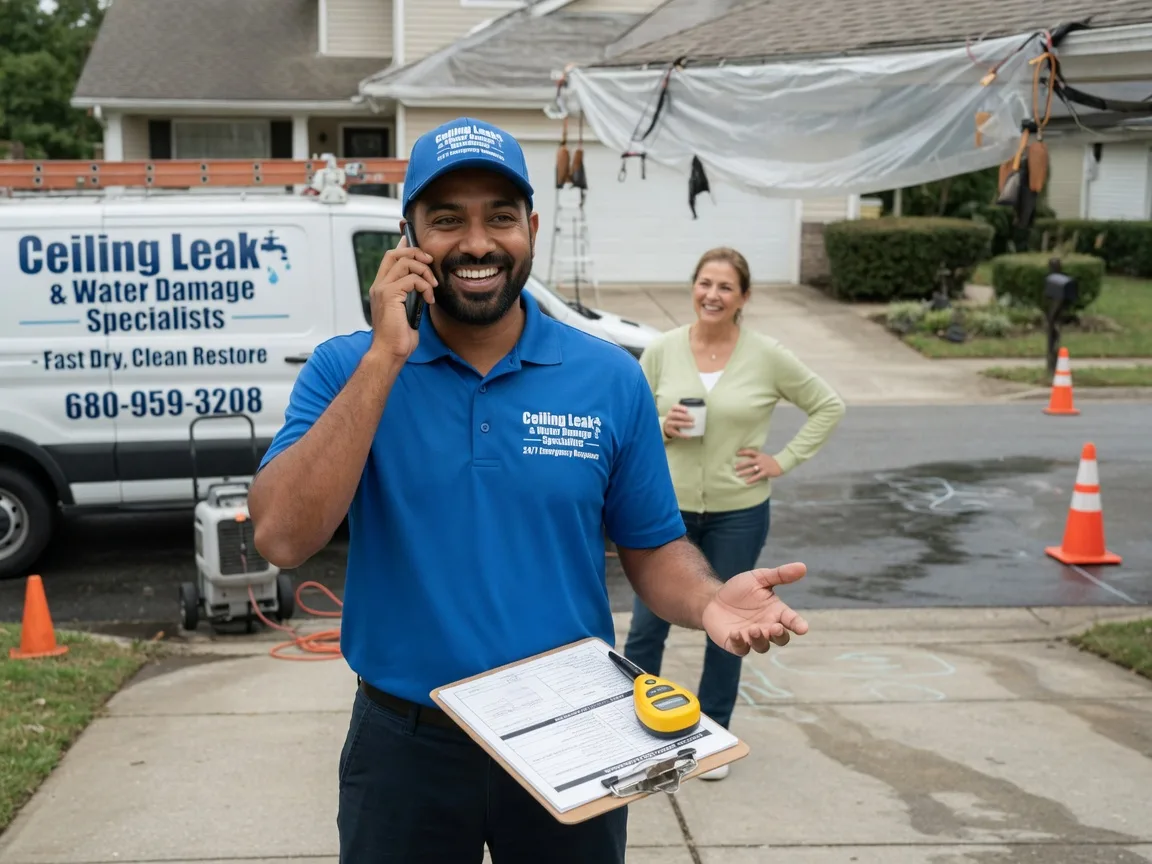 Ceiling Leak Cleanup Bonita Springs, FL FAQs